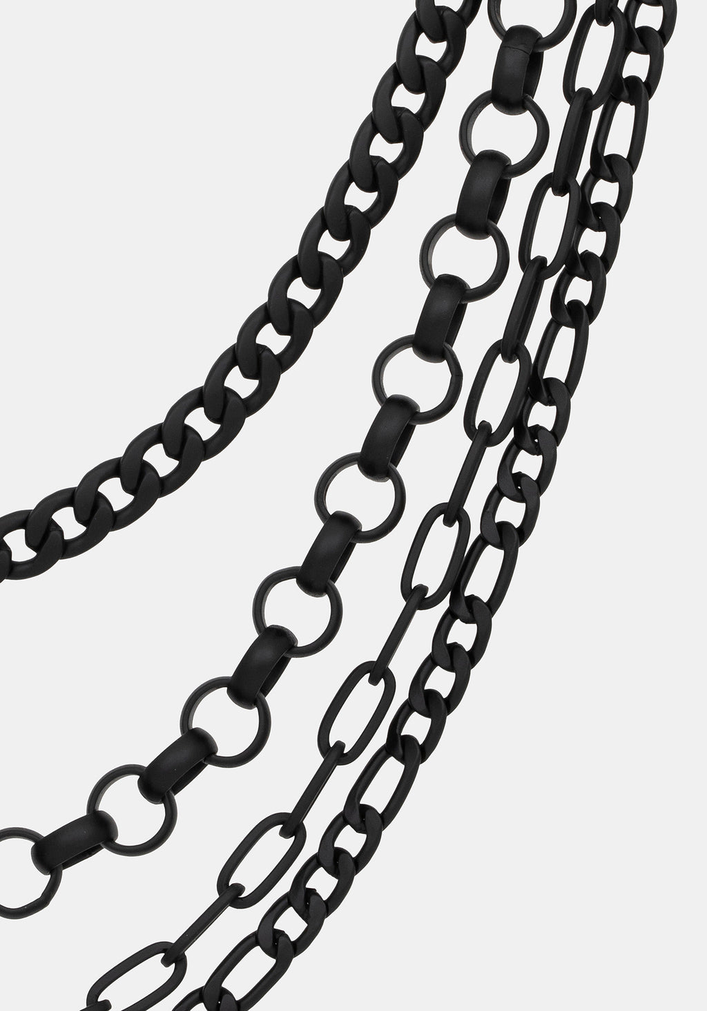 Jet Chain Famous Chorx Layered Jet Chain Necklace – Disturbia