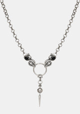 Marma Snake Spike Chain Necklace