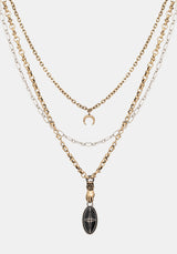 Lorena Hand Drop Necklace