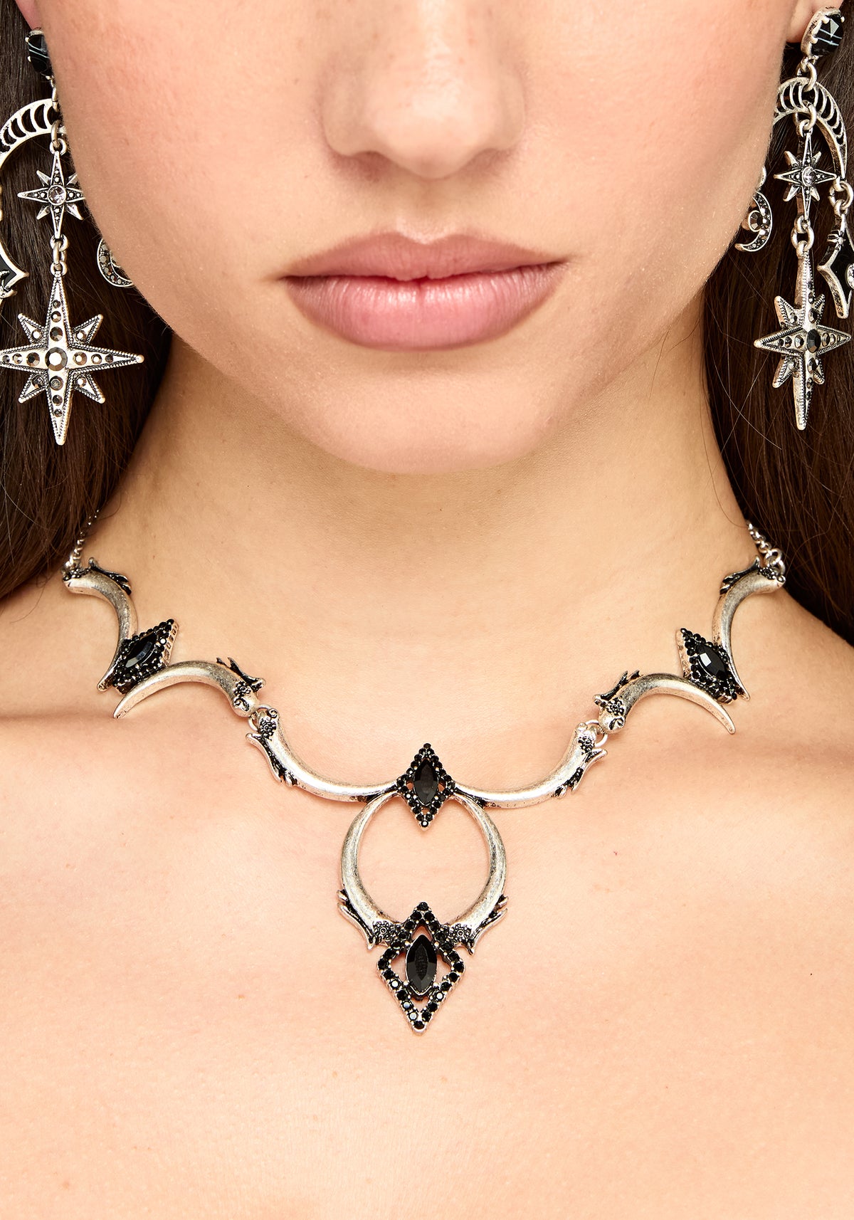 Halayna Marquise Stone Necklace
