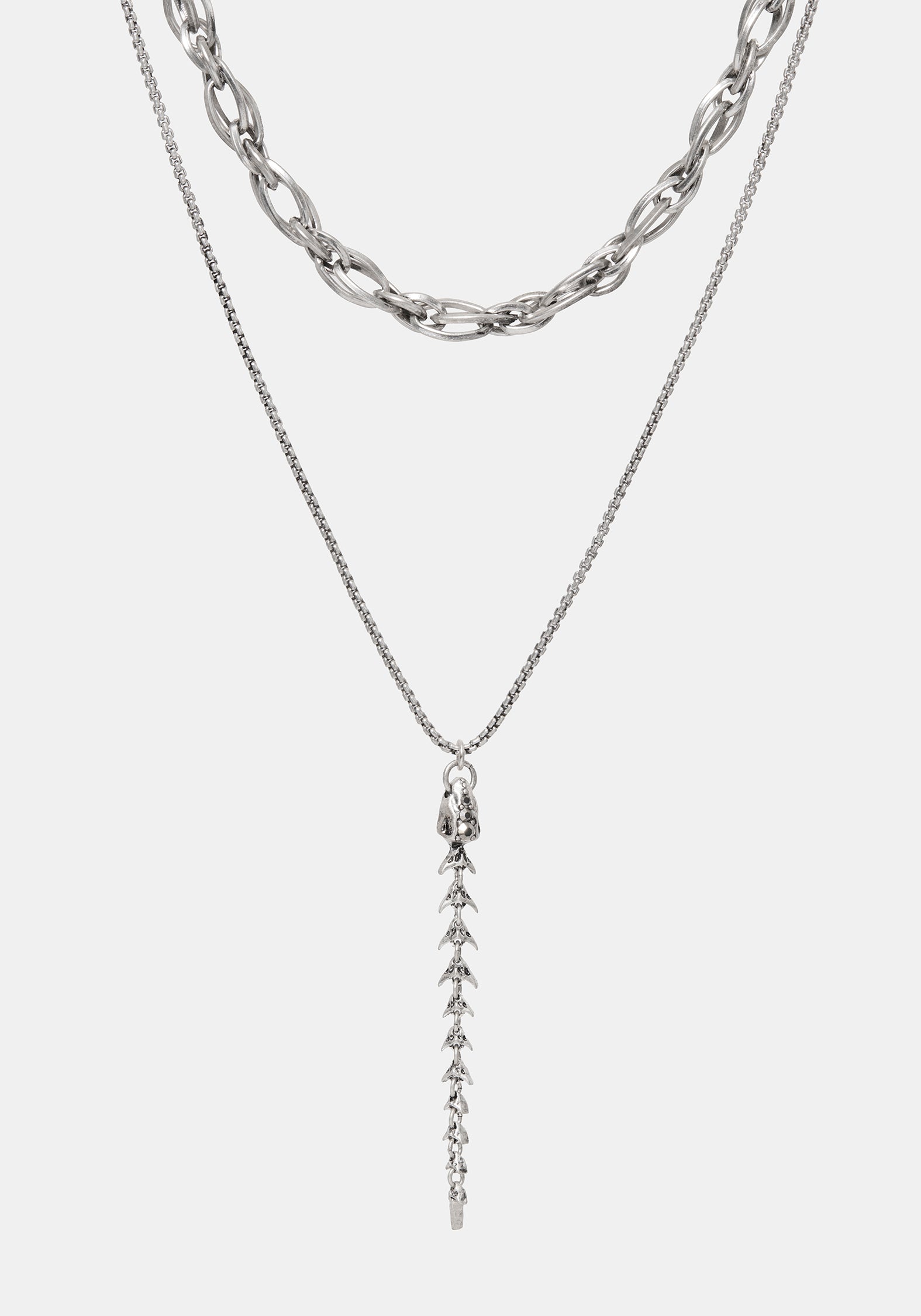 Scorthex Layered Snake Scale Necklace