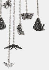 Delissa Butterfly Drop Necklace