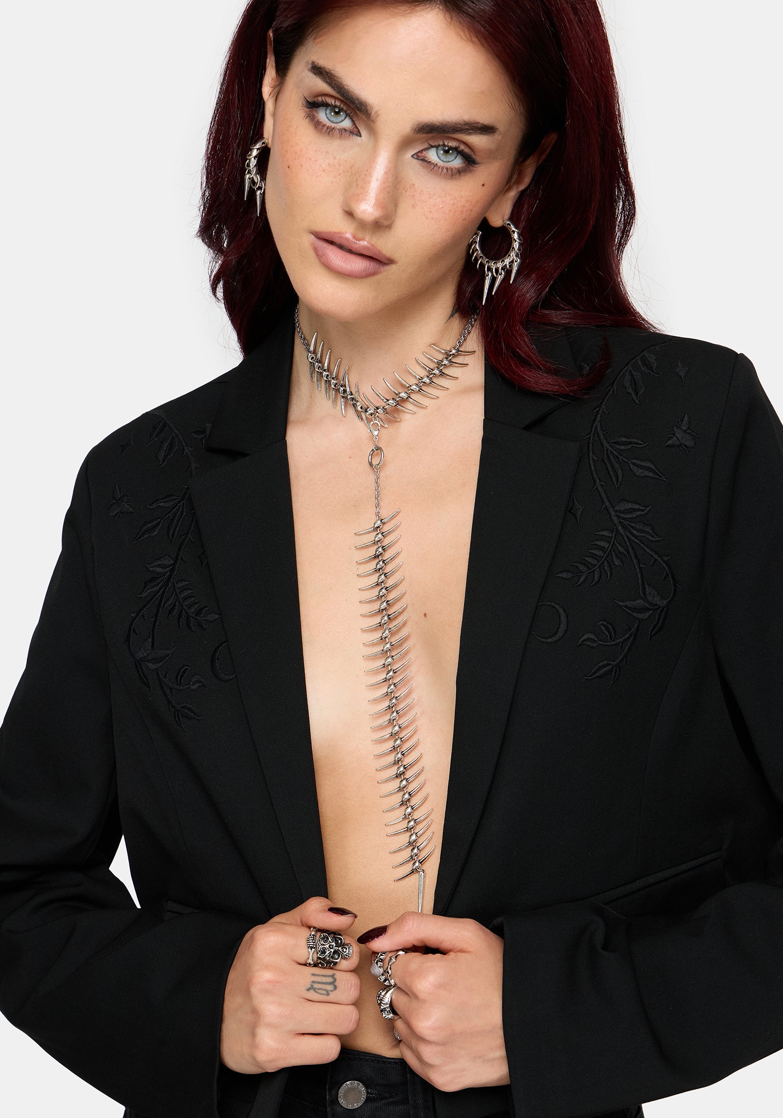 Scorthex Lariat Spine Necklace