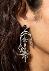 Flamini Celestial Drop Earrings