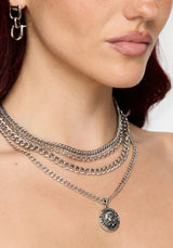 Momento Mori Layered Chain Necklace