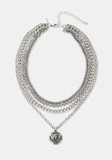 Momento Mori Layered Chain Necklace