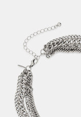 Momento Mori Layered Chain Necklace