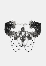 Evara Ornate Lace Choker