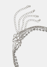 Orum Layered Charm Mirror Necklace