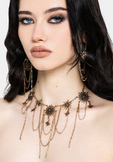 Sorin Celestial Chain Drop Necklace