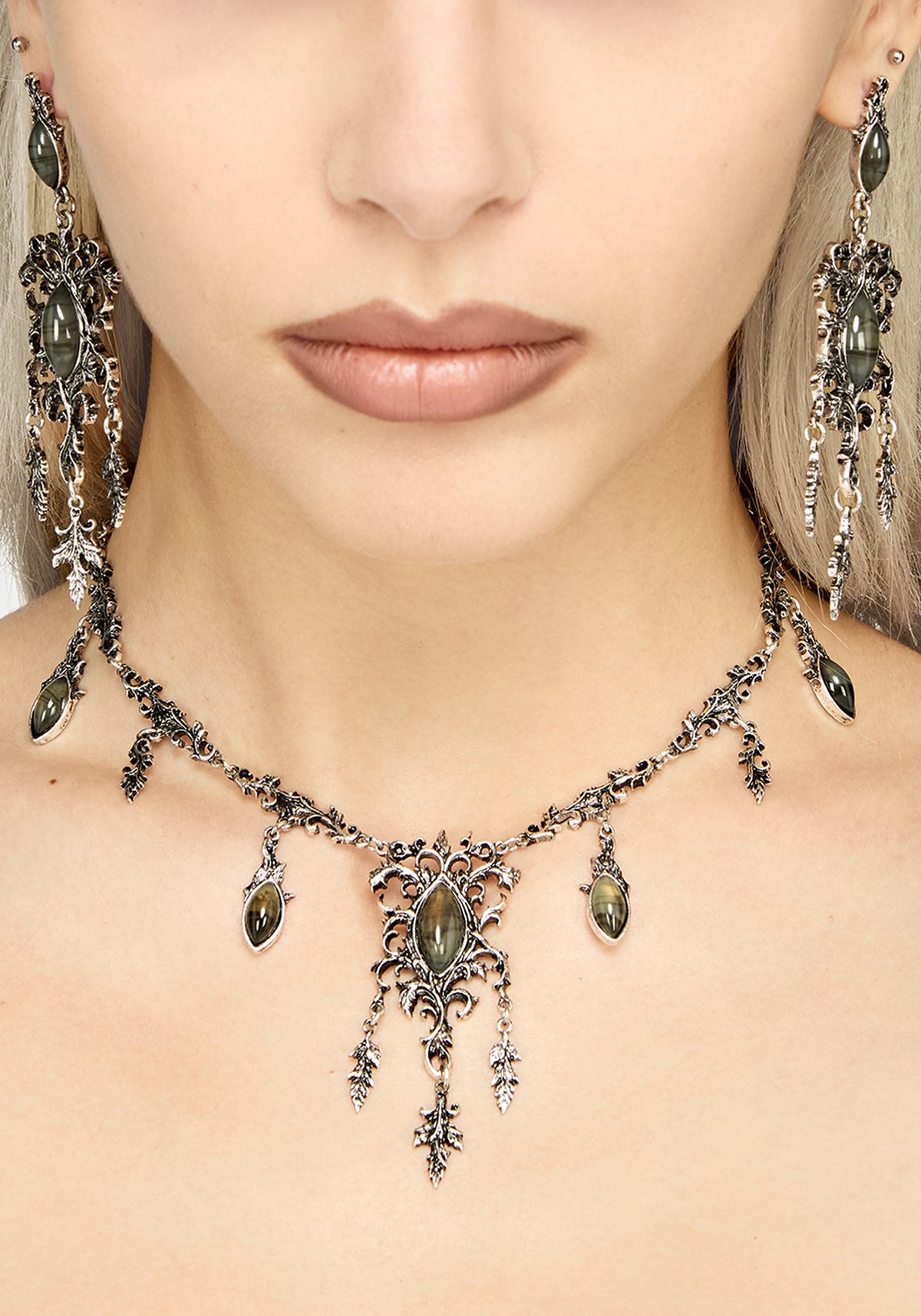 Lordis Stone Drop Earrings