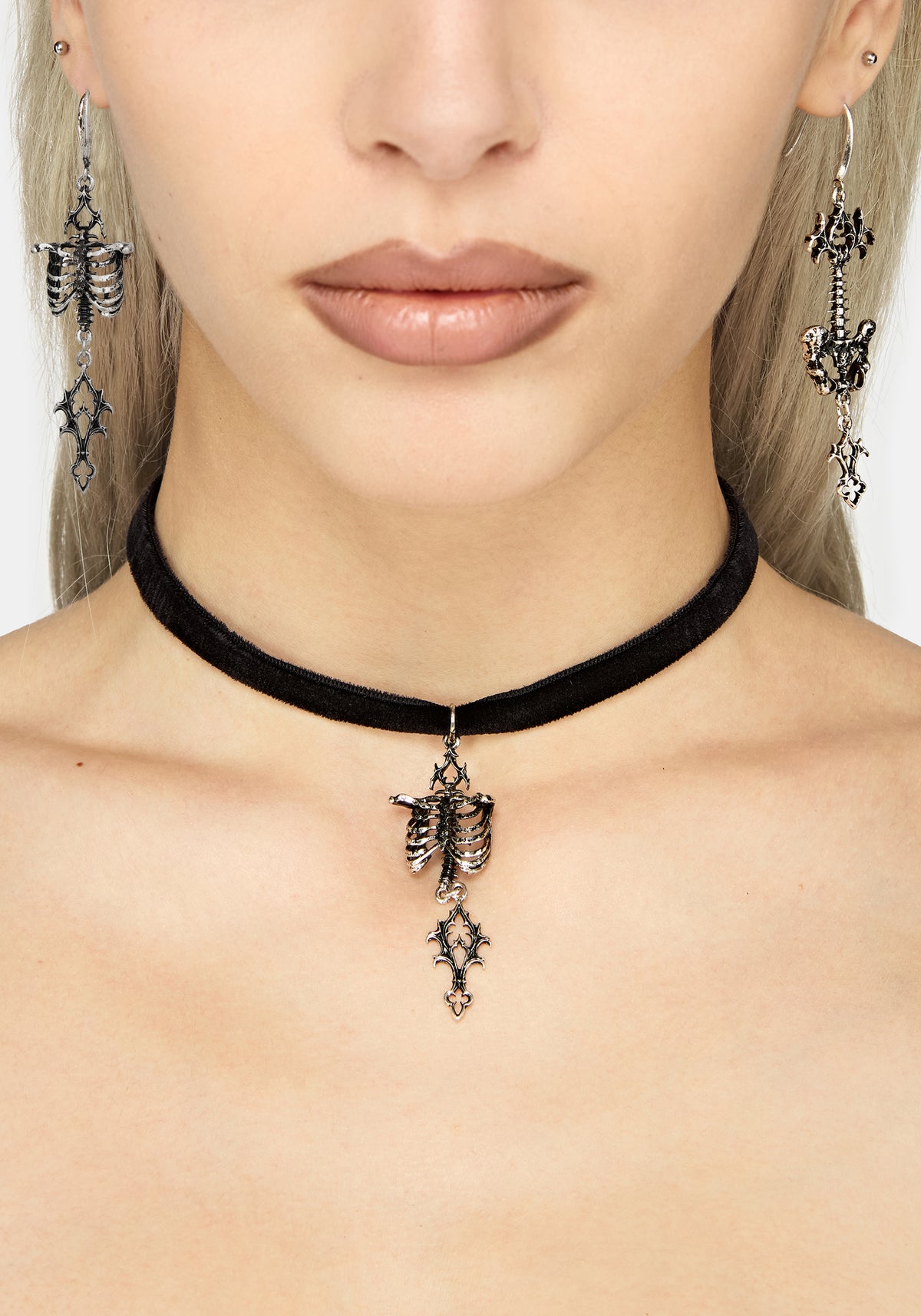 Quorin Skeleton Mismatch Earrings