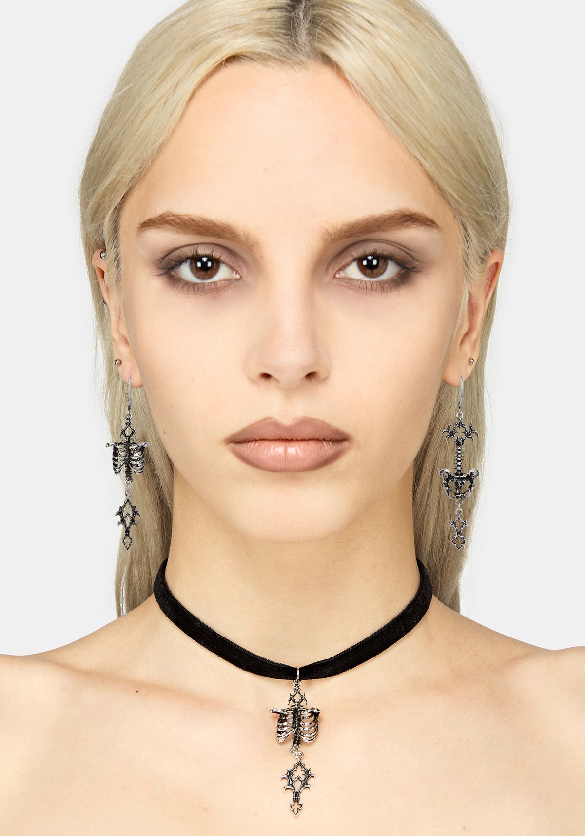 Quorin Skeleton Mismatch Earrings