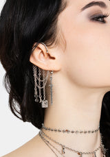 Eldun Sword Chain Ear Cuff