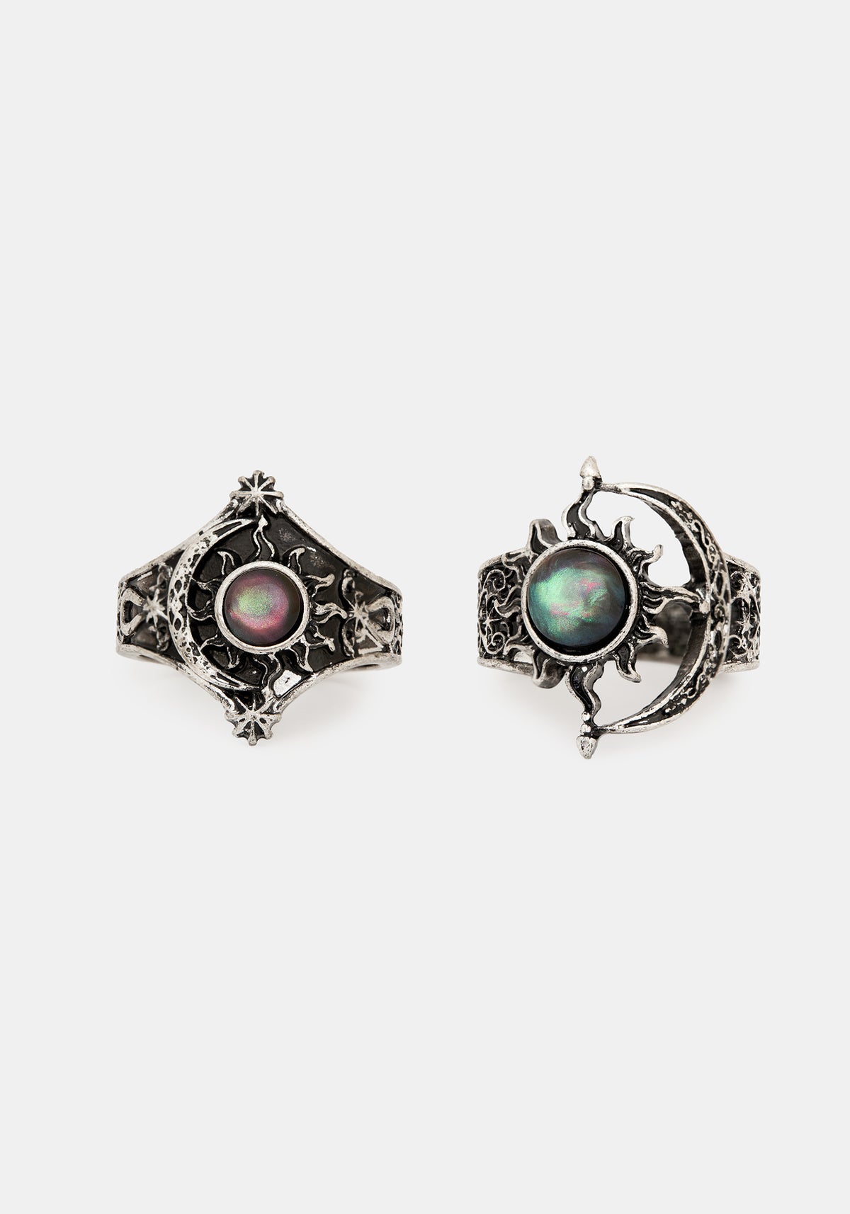 Mera Moon Chunky Ring Set