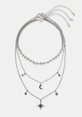 Nyrel Celestial Layered Necklace