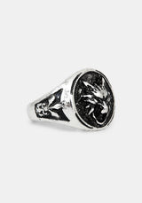 Disturbia x The Witcher Chunky Wolf Ring