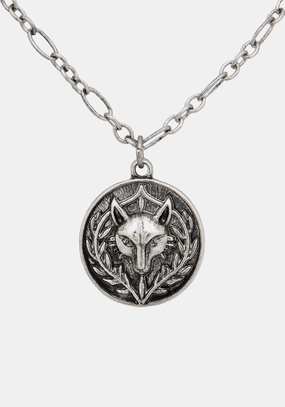 Disturbia x The Witcher Layered Wolf Dagger Necklace