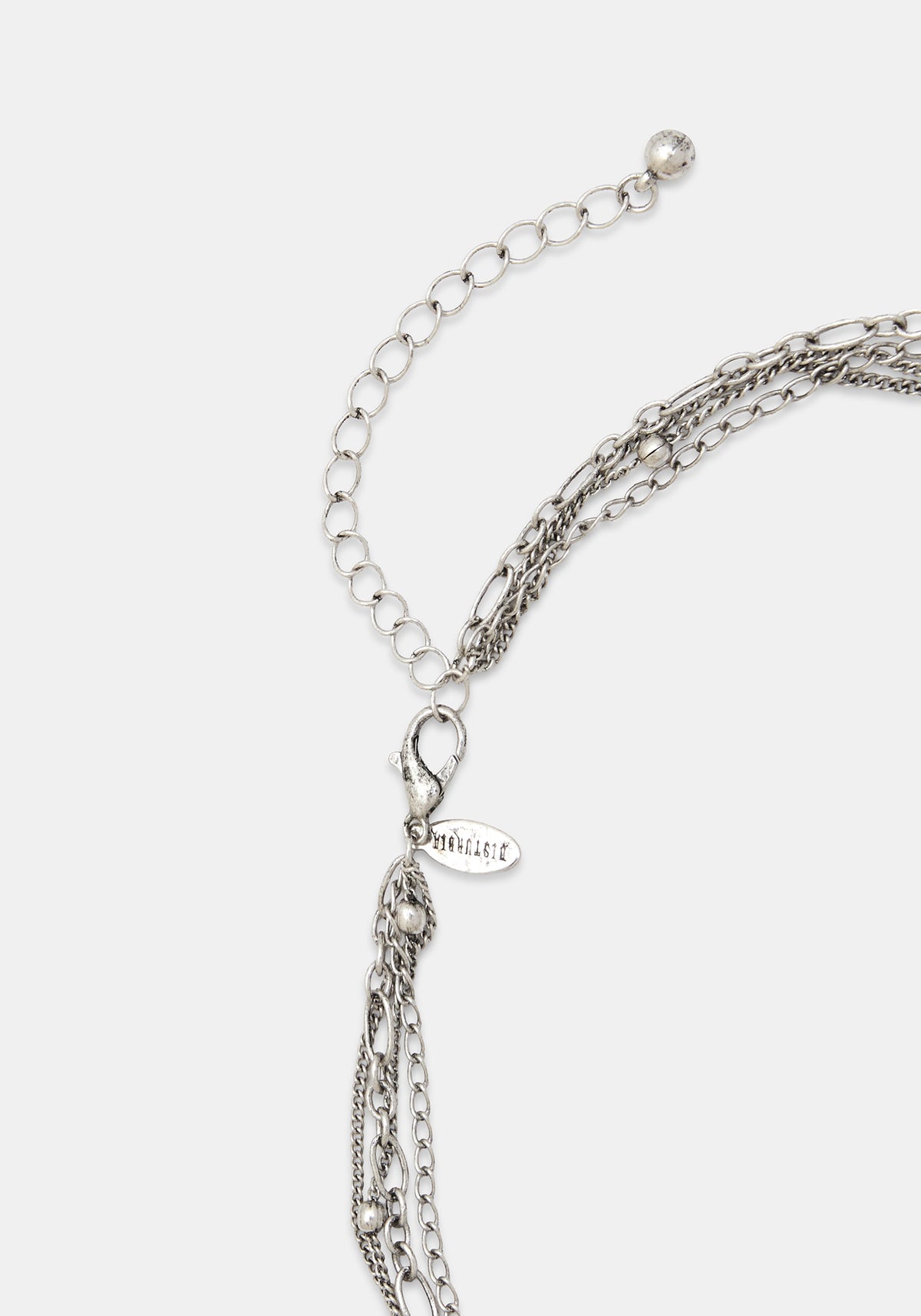 Disturbia x The Witcher Layered Wolf Dagger Necklace