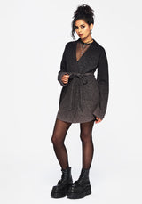 Nightjar Ombre Tie Wrap Cardigan