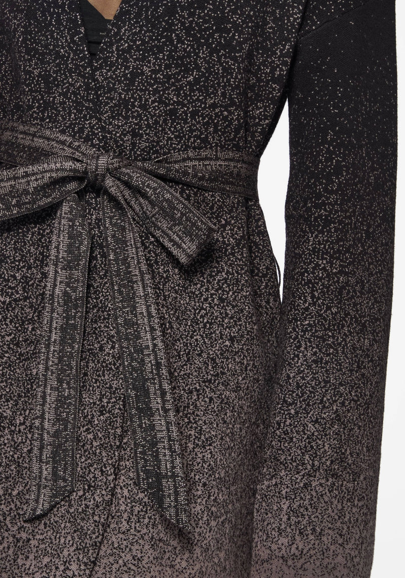 Nightjar Ombre Tie Wrap Cardigan