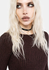 Estella Long Sleeve Knit Maxi Dress