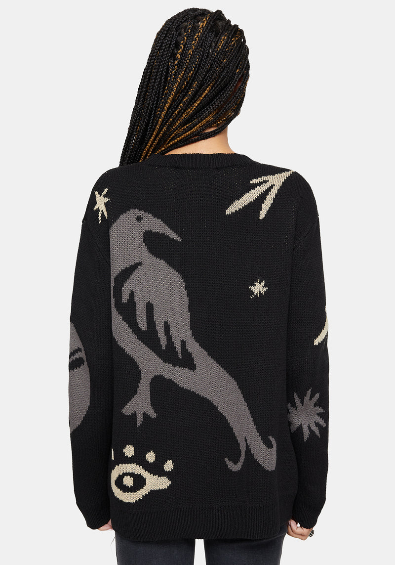 Vesper Cotton Asymmetric Knit Jumper