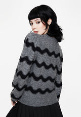 Nave Cotton Stripe Knit Jumper