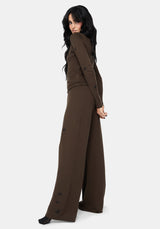 Mythidra Bug Printed Lounge Knit Trousers