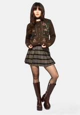 Aura Dragon Jacquard Knit Cardigan