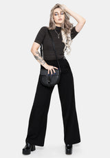 Glenna Check Knit Top