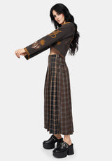 Starfall Moon Jacquard Knit Cardigan