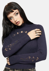 Griffinfly Embroidered Knit Jumper
