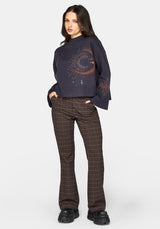 Angela Celestial Jacquard Knit Jumper