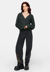 Stormi Wave Stripe Knit Cardigan