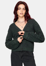 Stormi Wave Stripe Knit Cardigan