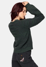 Stormi Wave Stripe Knit Cardigan