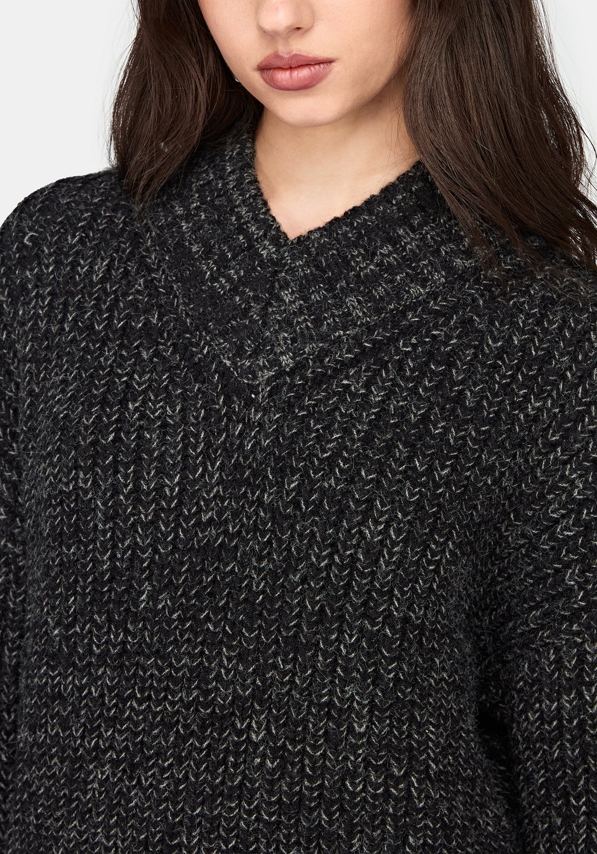 Astra V-Neck Chunky Knit Jumper