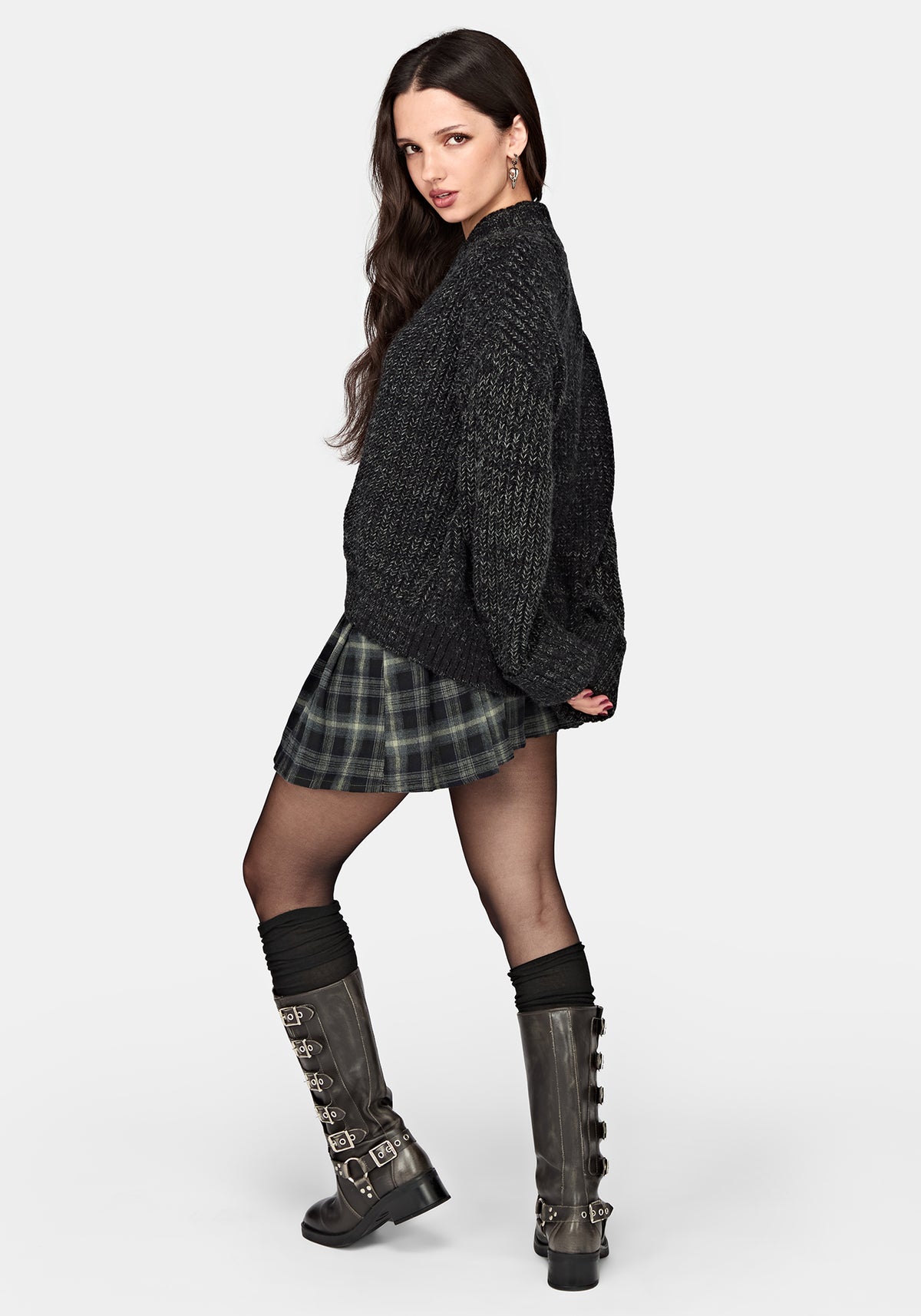 Astra V-Neck Chunky Knit Jumper