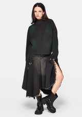 Luvena Batwing Dyed Knit Jumper