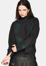 Luvena Batwing Dyed Knit Jumper