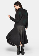 Luvena Batwing Dyed Knit Jumper