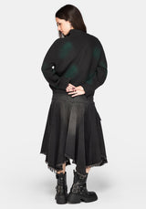 Luvena Batwing Dyed Knit Jumper
