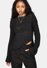 Olesia Asymmetric Knit Jumper