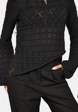 Olesia Asymmetric Knit Jumper