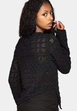 Olesia Asymmetric Knit Jumper