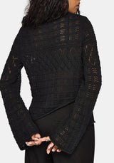Olesia Asymmetric Knit Jumper