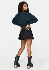 Valene Dragon Scales Knit Cardigan