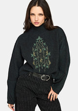 Perla Rat Embroidered Knit Jumper