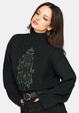 Perla Rat Embroidered Knit Jumper
